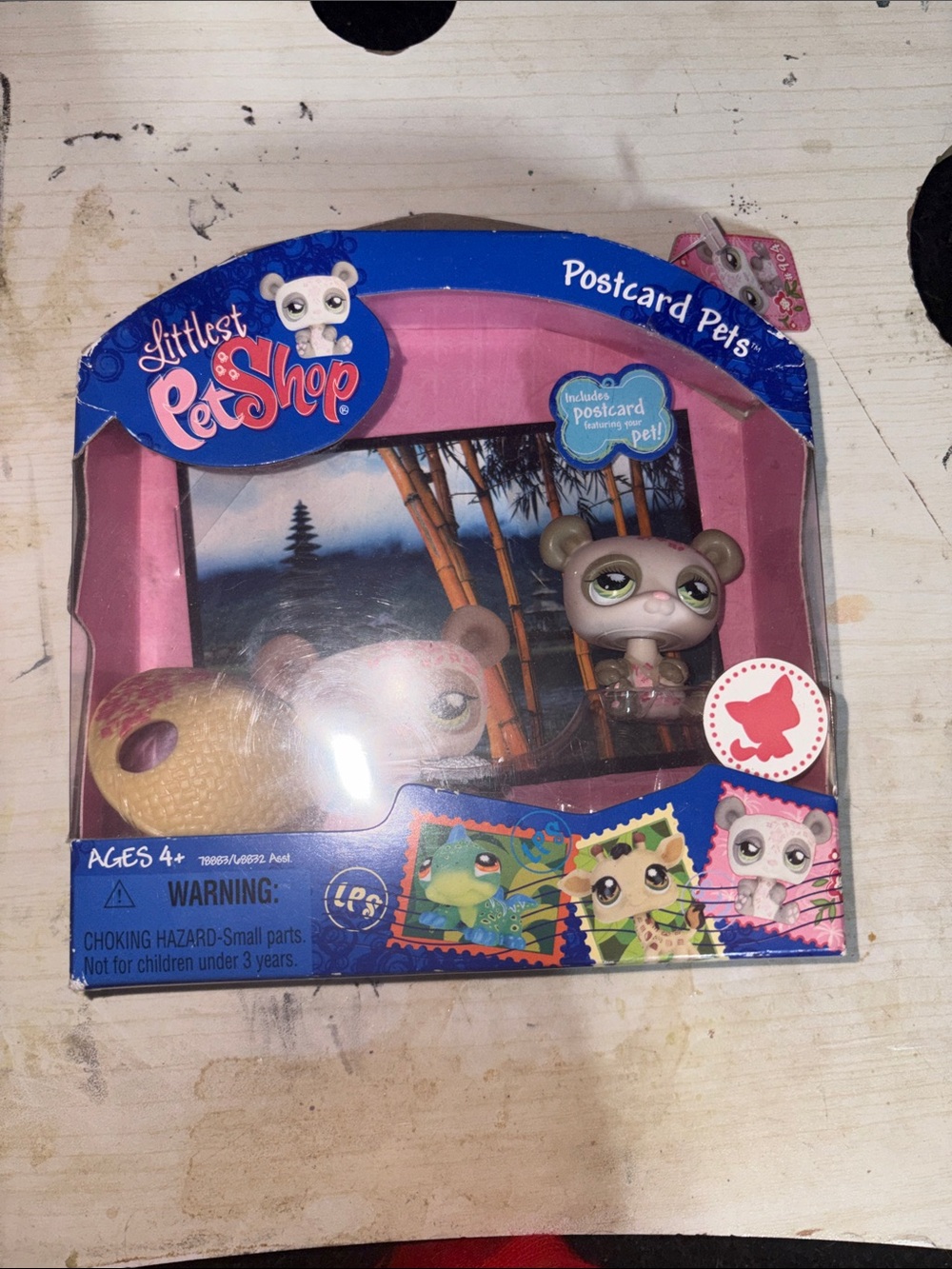 Littlest Pet Shop NIB #904 Postcard Panda